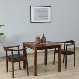 woodsworth from pepperfry Kharkov Sheesham Wood 2 Seater Dining Set In Provincial Teak Finish image 1