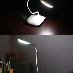 fivanio USB LED DeTABLE LAMP Light 3 Level of Brightness (Pack of 1) Study Lamp image 3