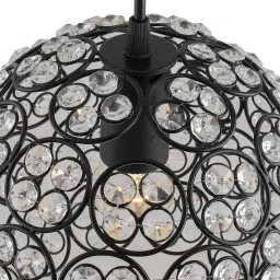 homesake Innova Black Metal Cluster Hanging Light image 4