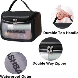 ceedo Girls Black Cosmetic Bag image 2