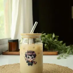 the umbrella store Harry Potter Theme Glass Tumbler, Harry Potter Coffee Glass, Cute Harry Potter Glass Coffee Mug-picture-16