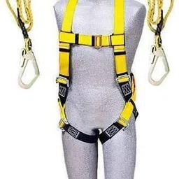 etshandpro Industrial fall protection, Scaffolding Hook Double Lanyard Full Body Harness-picture-14