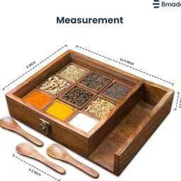 bmado Spice Set Wooden image 4
