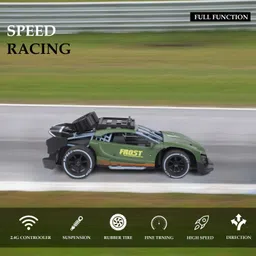 p s galaxy Rechargeable High Speed Racing Remote Control Car for Kids 2.4 GHZ, 1:16 Scale image 5