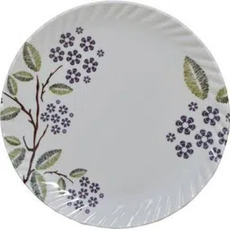 carnival CREZY -306 Simply Design Plates (6 Dinner Plate) (7 INCH) HALF DINNER PLATE SET 6 PCS OF MELAMINE Dinner Plate - (MULTICOLOUR) Dinner Plate image 2