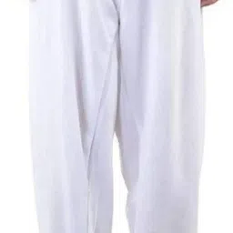 nice wonder Wool Blend Solid Women ["Black"] Salwar image 2