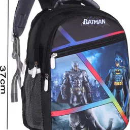 leather land Medium 25 L Backpack Batman School bag for 2nd,3rd,4th,standard image 3