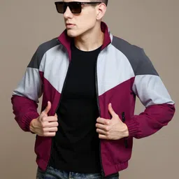 roughster Men Colorblock Sports Jacket-picture-15