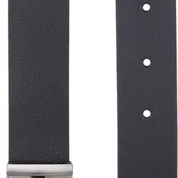 provogue Men Formal, Casual, Evening, Party Black Genuine Leather Belt image 4