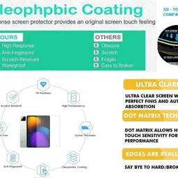 Bigil Tempered Glass Guard for XIAOMI Pad 7 Pro 11.2 inch Tablet, Perfect Fit image 2