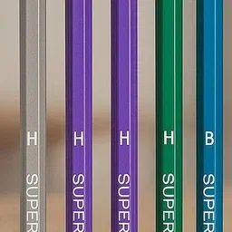 pw pencilwala 100 pencils per box with 5 sharpners Pencil image 2