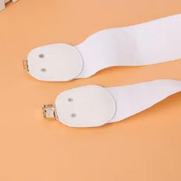 killfe Women Casual White Fabric Belt image 3