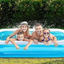 tinytales R Ground Portable Swimming Pool for Adults with Electric Air Pump (8.7-Feet) Inflatable Swimming Pool-picture-32