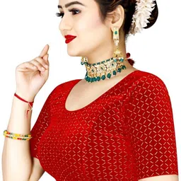 sheandparag Round Neck Women Blouse image 3