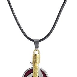 rvm jewels Naruto Sharingan Inspired Revolving Pendant Necklace For Boys Men and Women D2 Metal Pendant image 1