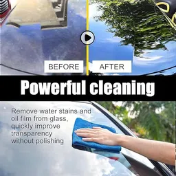 HETVIN Car Windshield Cleaner Oil Film Remover for Glass | Water Spot Remover for Glass Surfaces, Glass Cleaner for Home and Auto Windows Cleaning Each 100ml (Pack of 1) image 4