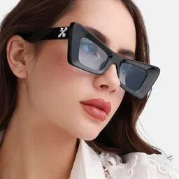 HAUTE SAUCE by Campus Sutra Unisex Cateye Sunglasses with UV Protected Lens image 4