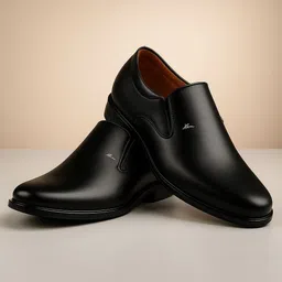 amz trade LN Black Regal Slip-on formal shoes Party Wear For Men-picture-12