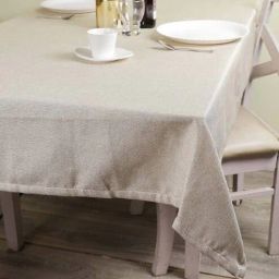 the conversion Premium (90x50) Cream Jute Table Cloth-picture-16