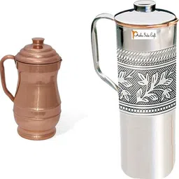 prishacraft 1.8 L Copper Water Jug-picture-20