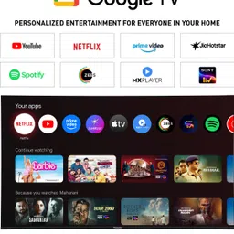 panasonic 108 cm (43 inch) Ultra HD (4K) LED Smart Android Based TV image 3