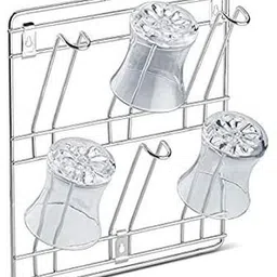 6 Glass Storage Chrome Plated Stainless Steel Wall Mounting Glass Stand Stainless Steel Glass Holder-image-35