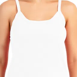 mickaw Women White Camisole image 3