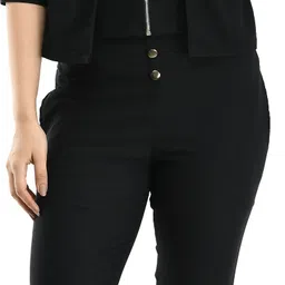 neysa Women Black Dungaree-picture-24