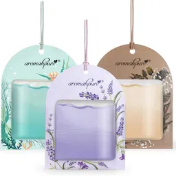 aromahpure Gel Wink Hanging Car Perfume Lavender, Musk, Aqua Last 30 days Easy to Use air Car Freshener Diffuser-picture-14
