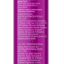 the plant fix plix Glowy Skin Tablets | 500mg L-Glutathione & Vitamin C | Pack Of 2, Grape. image 2