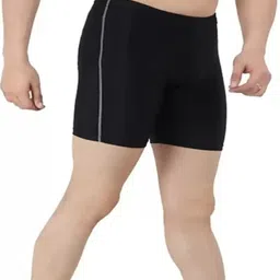 livsaucy Solid Men Black Tights-picture-14