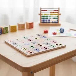 nalamtrades Educational Wooden Number Puzzle Board Number Puzzle image 2