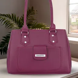 snappy Women Maroon Shoulder Bag-picture-34
