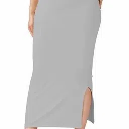 VIDHATA FASHION Grey Color Stylish Fish Cut Fashionable Supersoft Lycra Blend Petticoat Inskirt Lycra Blend Petticoat-picture-28