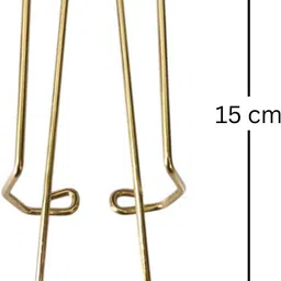 tca Golden Metallic Finish Auto Rickshaw Mobile Holder With Strong Rubber Grip, Bike Mobile Holder image 2