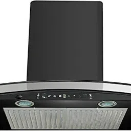 RAVE-BLACK Auto Clean Wall Mounted BLACK 1200 CMH Chimney-image-0