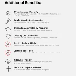 woodsworth from pepperfry Gardener Solid Wood Queen Size Bed In Scratch Resistant Rustic Teak Finish image 4