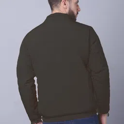 ad & av Men Solid Quilted Jacket image 2