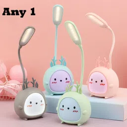 flezny Cartoon Cute Deer Pen and Mobile Holder with USB Rechargeable Desk Lamp Study Lamp-picture-17