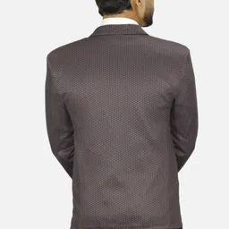 gargian master cut Men Self Design Single Breasted Formal, Party Blazer image 2