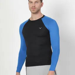 Invincible Men Compress Base Layer Long Sleeve Tee image 5