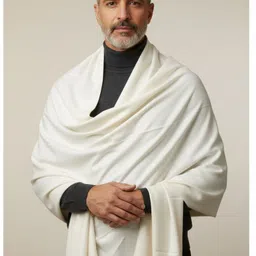 KAVIM Wool Solid Men Shawl image 2