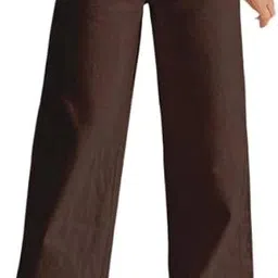 fmw Women Boot-Leg High Rise Brown Jeans-picture-26