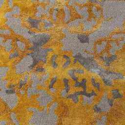 joyrugs by littlelooms Buy Grey Wool and Viscose Abstract 5 x 7 Feet Hand Tufted Carpet image 5