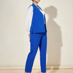 brinns Women 2 Piece Suit Solid Suit image 4