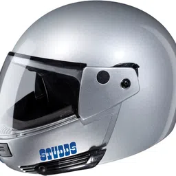 studds Ninja Pastel Plain Motorbike Helmet image 2