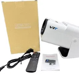VRT Smart LED Projector | 1080P Native | 4K HDR | Android 13 | BT | Auto Keystone (8400 lm / 1 Speaker / Wireless / Remote Controller) Portable Projector-picture-10