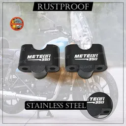 oberoi's traders Meteor 350 Bike Handle Riser / Handlebar Height Raiser Clamps For Handlebar Riser Kit image 5