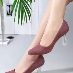 CORSICA Embellished Party Block Pumps image 1