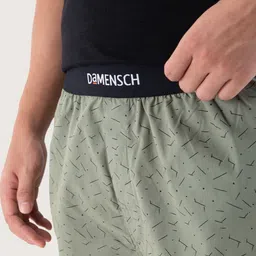 DAMENSCH Men Printed Ultra-Light Cotton Regular Fit Inner Boxer image 4